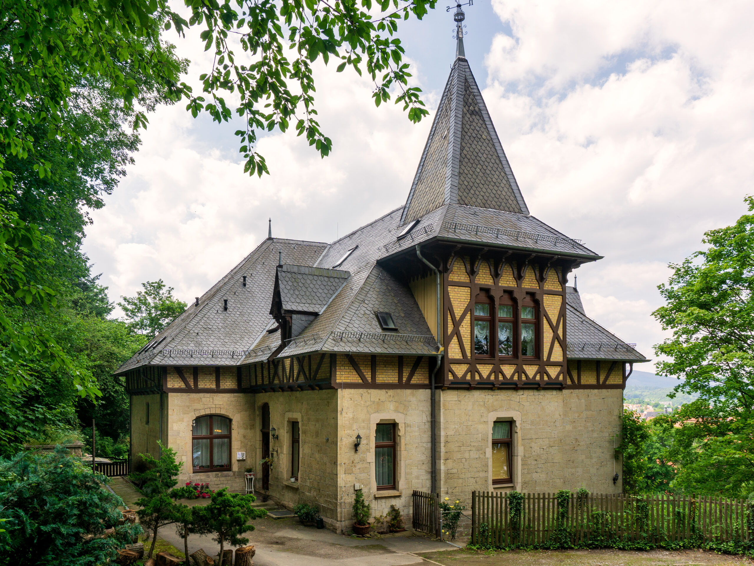 Eingang vom Schlossberg Hotel Wernigerode