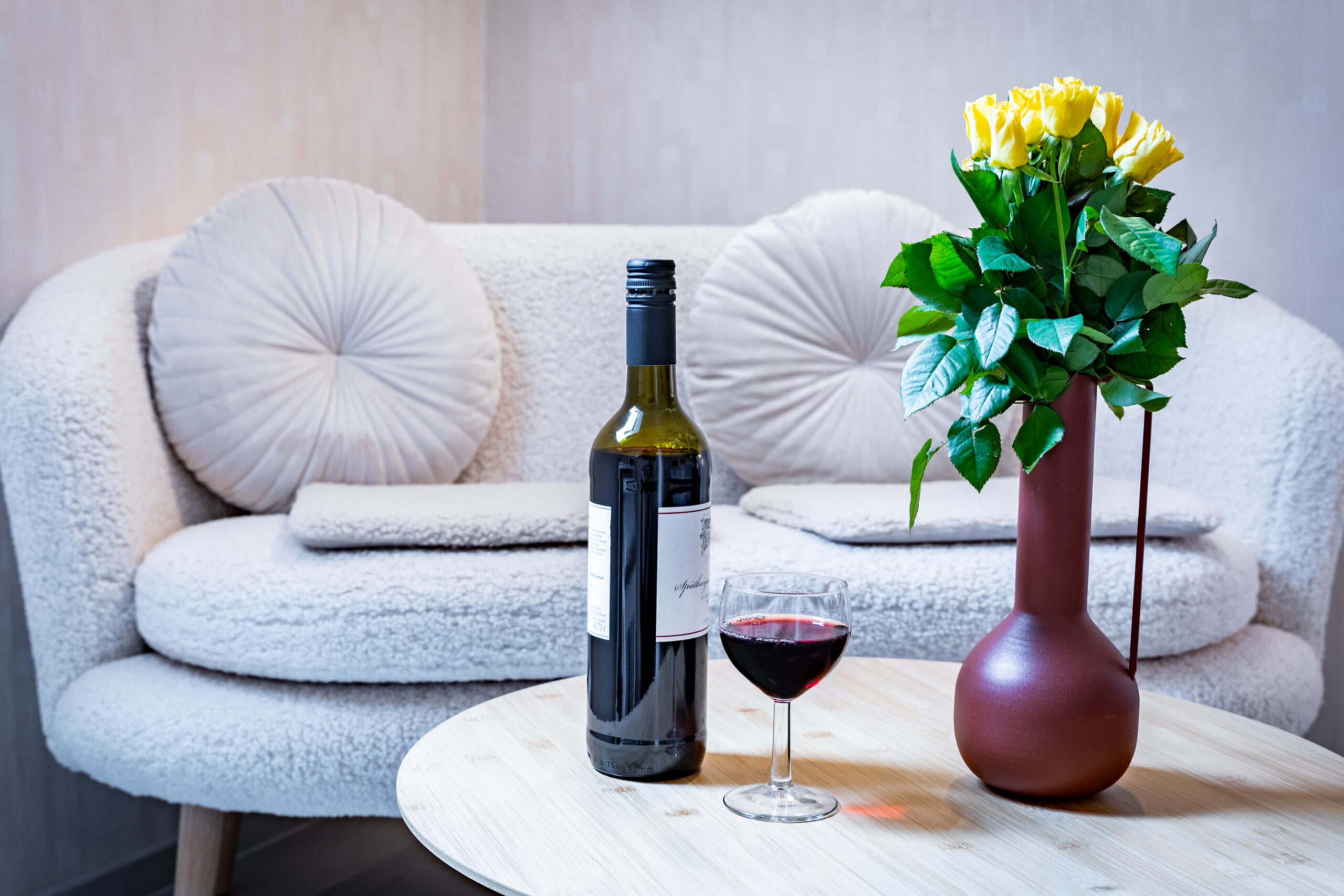 Superior Zimmer Schlossberg Hotel Wernigerode - Sitzecke und Schreibtisch